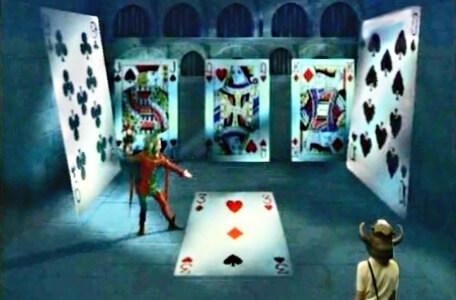 Knightmare Series 2 Team 4. Folly introduces a card game.
