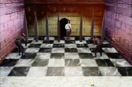 Knightmare Series 7 Team 7. Goblins run in to pressurise Barry at the end of the Trial by Spikes.