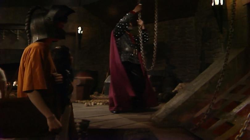 Series 8 Quest 1 - Dungeoneer Richard entering the dungeon from the antechamber