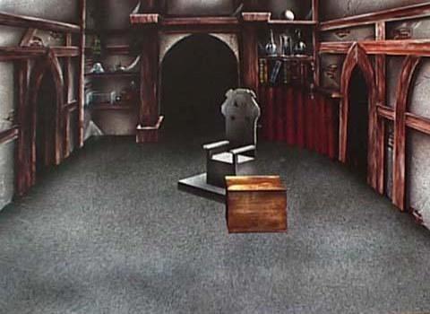 Original artwork from the first Merlin chamber designed by David Rowe.