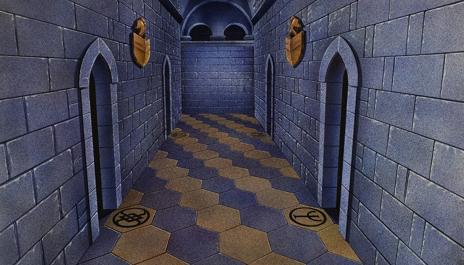 The level one dungeon shield room.