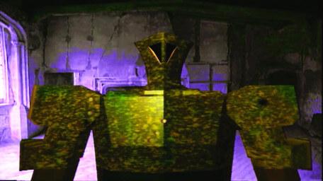 The Dreadnort, a metal monster from Series 6 of Knightmare (1992).