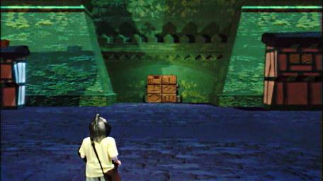 The gates into the Tower of Marblehead, as seen in Series 8 of Knightmare (1994).