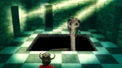 One of the Lairs of Kaa (Level 3) found in Series 3 of Knightmare.