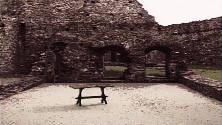 Castle ruins, as seen in Series 5 of Knightmare (1991).