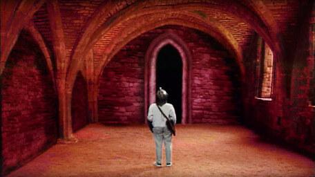 The undercroft, as seen in Series 7 of Knightmare (1993).