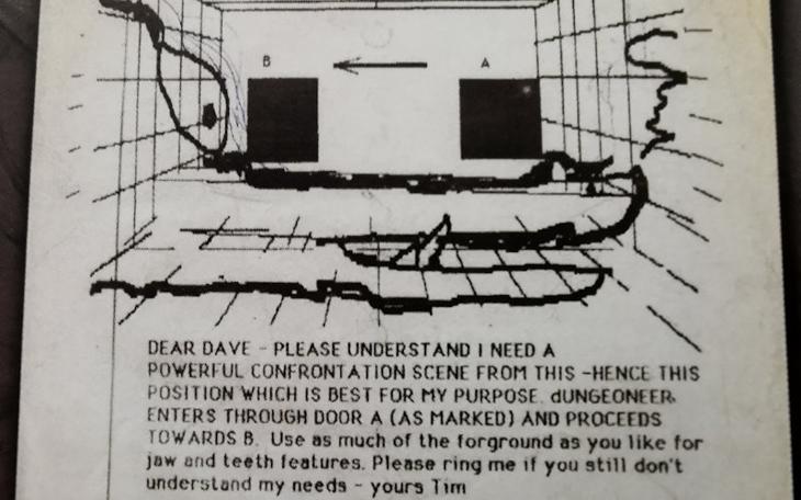 A faxed response to David Rowe. Reads: 