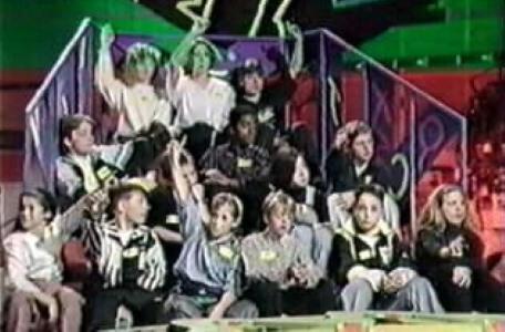 The audience of children from a 1991 episode of CBBC's Take Two.
