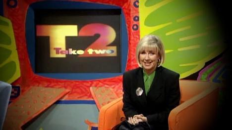Banner for the Children's BBC discussion show, Take Two.