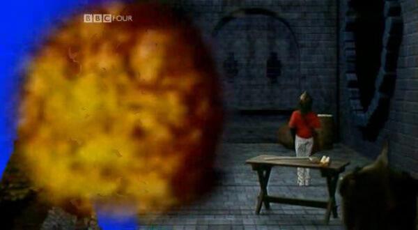 Children's TV on Trial (2007). A Series 8 room as the visual effects are added.