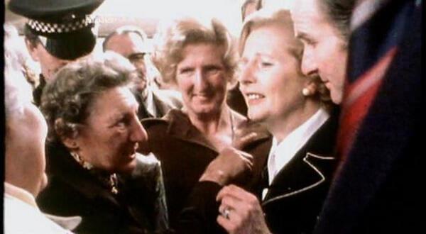 Children's TV on Trial (2007). Political imagery of Margaret Thatcher during the 1980s.