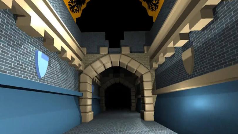 A preview of the Oculus Rift view of Linghorm, Lord Fear's Castle from Series 8.