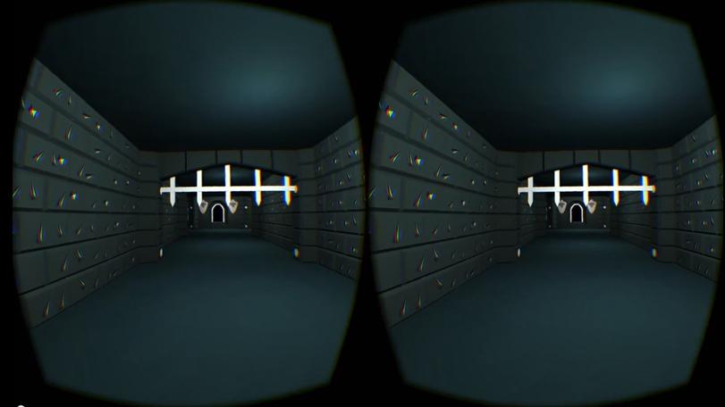 Preview of an Oculus Rift view of the Black Tower of Goth