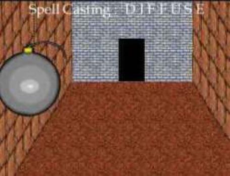 A diffused bomb in the second season of the Knightmare RPG.