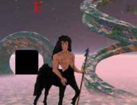 Meridian the Centaur in the second season of the Knightmare RPG.
