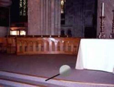 A spyglass in a church in the second season of the Knightmare RPG.