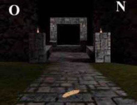 A dark bridge in Level 3 in the second season of the Knightmare RPG.