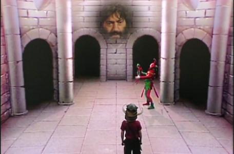 Knightmare Series 1 Team 4. Folly answers to Treguard in the opening room of the dungeon.