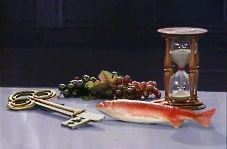 Knightmare Series 1 Team 4. The Level 2 clue room contains two items of food.