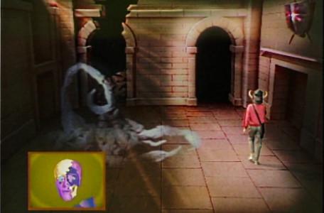 Knightmare Series 1 Team 5. Helen avoids a scorpion's sting.