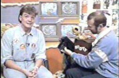 Matthew Corbett and Sooty make a studio appearance on Children's ITV.