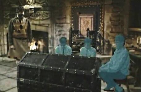 Knightmare Series 2 Team 3. The advisors are also turned to stone in the antechamber.