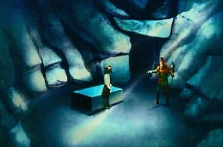 Knightmare Series 2 Team 3. Christopher meets Folly at the start of Level 2.