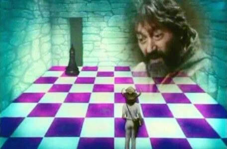 Knightmare Series 2 Team 5. Tony plays Combat Chess against the opposition bishop.