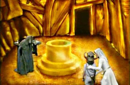 Knightmare Series 2 Team 5. Gretel helps Tony to deal with Mildread the Witch.