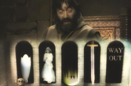 Knightmare Series 2 Team 7. Neil faces a choice of exits at the start of Level 2.