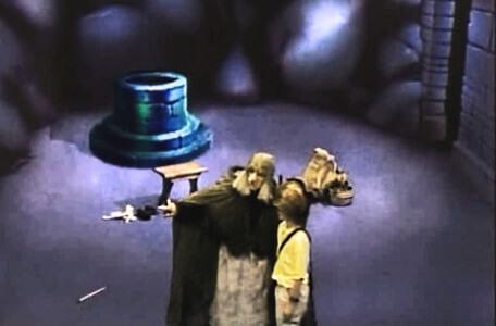 Knightmare Series 3 Team 3. Mrs Grimwold sends the dungeoneer in the wrong direction.