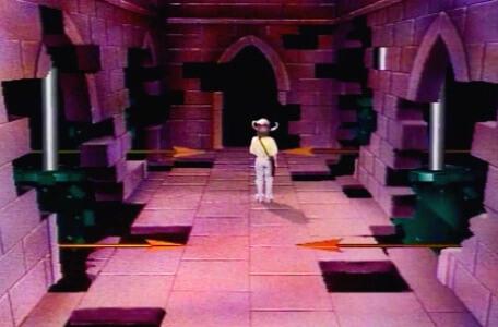 Knightmare Series 3 Team 3. Simon tackles the Corridor of Spears.