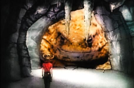 Knightmare Series 3 Team 4. A toad sets in the stalactite cave in Death Valley.
