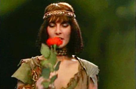 Knightmare Series 3 Team 7. Velda accepts a rose as a token of Kelly's integrity.