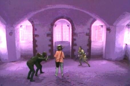 Knightmare Series 4 Team 1. Helen is rescued from goblins by Gundrada.