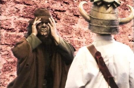 Knightmare Series 5 Team 6. Sylvester Hands is turned into a goblin.