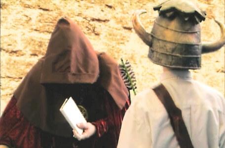 Knightmare Series 5 Team 6. Hordriss is disguised as a beggar in Level 1.