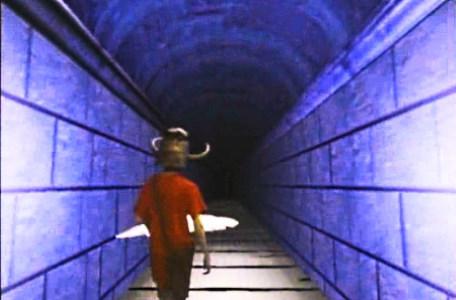 Knightmare Series 5 Team 8. Duncan walks straight into a blade in the Corridor of Blades.