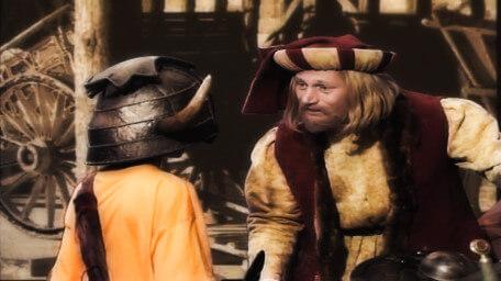 Julius Scaramonger, a merchant played by Rayner Bourton in Series 5 of Knightmare (1991).