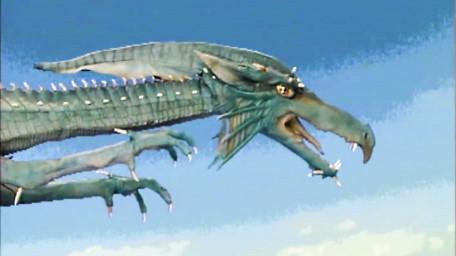 Smirkneorff the Dragon. As seen in flight during Series 5 of Knightmare.