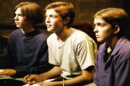 Knightmare Series 6 Team 5. The advisors: James, Alan and Nathan.