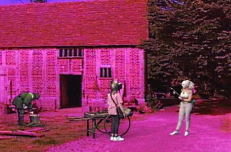 Knightmare Series 7 Team 6. Romahna approaches the dungeoneer in Grimdale.