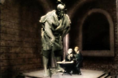 Knightmare Series 7 Team 7. The King of the Trolls stands over Lord Fear and Lissard.