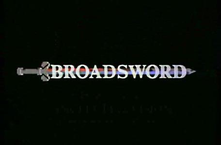 Knightmare Series 8, End of Series. The Broadsword logo from the final episode of Knightmare.