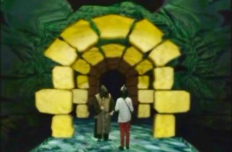 Knightmare Series 8 Team 5. Rebecca meets the mysterious Brother Strange in the tunnels.