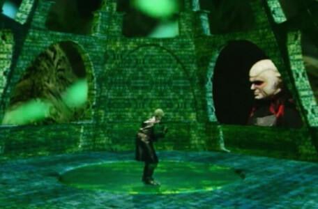 Knightmare Series 8 Team 5. Lord Fear appears in his viewing globe to ask Lissard if the ruse has worked.
